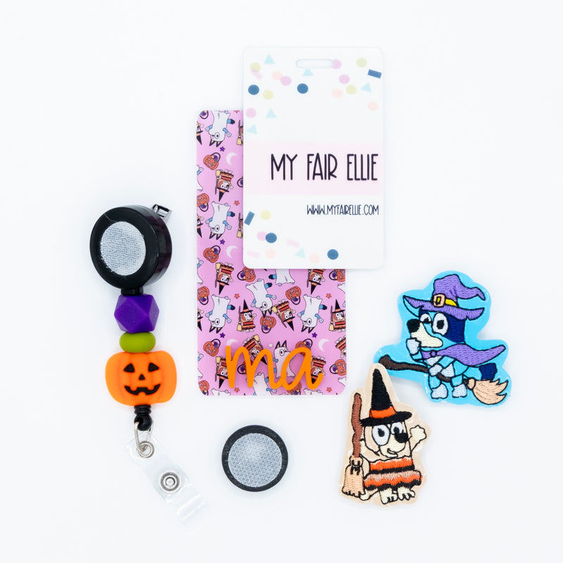 Blue Dog Halloween // Halloween // Spooky Season