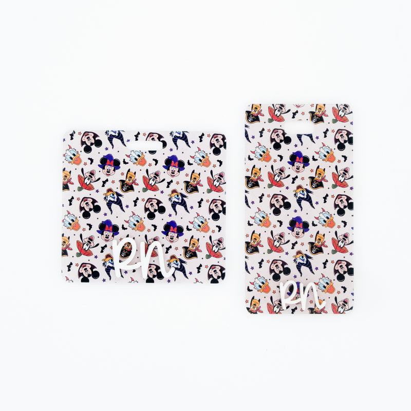 Magical Villains Backer with White Cake Pop Font // 2-4 Week Turnaround Time
