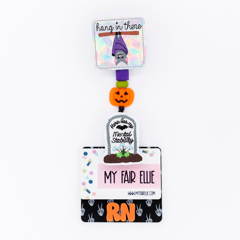 Hang in There // Here Lies My Mental Stability // Halloween // Spooky Season