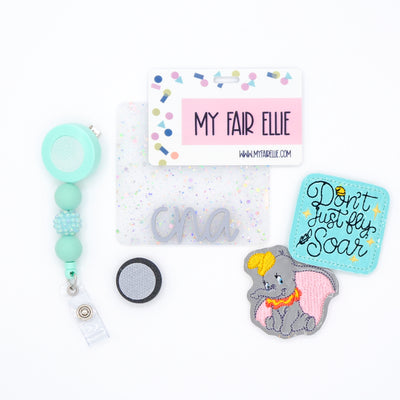 MAGICAL POP UP // Don't Fly Soar // Elephant // Badge Buddy