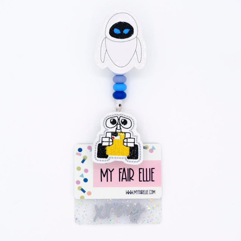 MAGICAL POP UP // Wall-E // White Robot // Badge Buddy