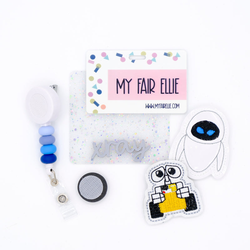 MAGICAL POP UP // Wall-E // White Robot // Badge Buddy
