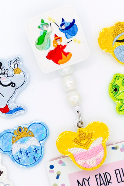MAGICAL POP UP // Princess + Side Kick // Badge Buddy