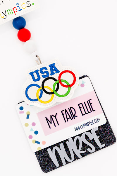 SALE!! USA // Olympics // Badge Buddy