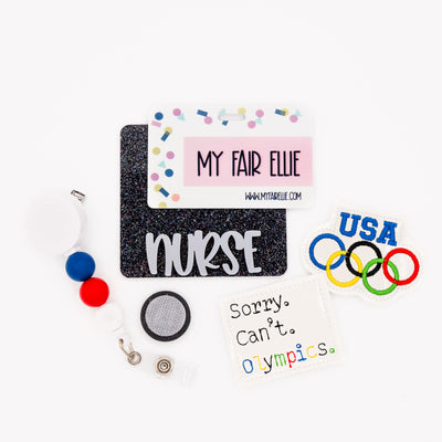 SALE!! USA // Olympics // Badge Buddy