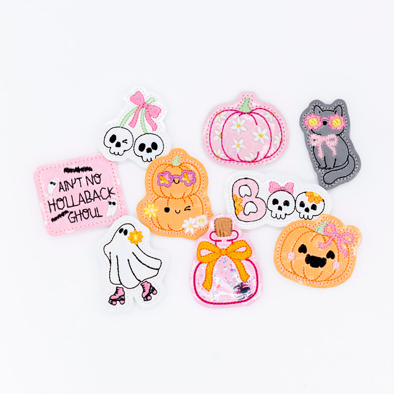 Coquette Halloween // Halloween Bows // Groovy // Halloween // Spooky Season