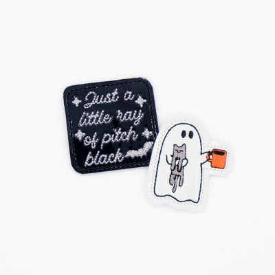 Just a Little Ray of Pitch Black // Ghost with Coffee // Halloween // Spooky Season