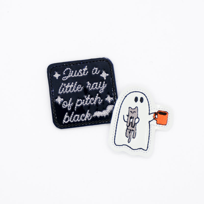 Just a Little Ray of Pitch Black // Ghost with Coffee // Halloween // Spooky Season