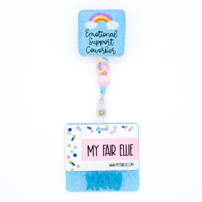 Emotional Support Coworker // Badge Buddy