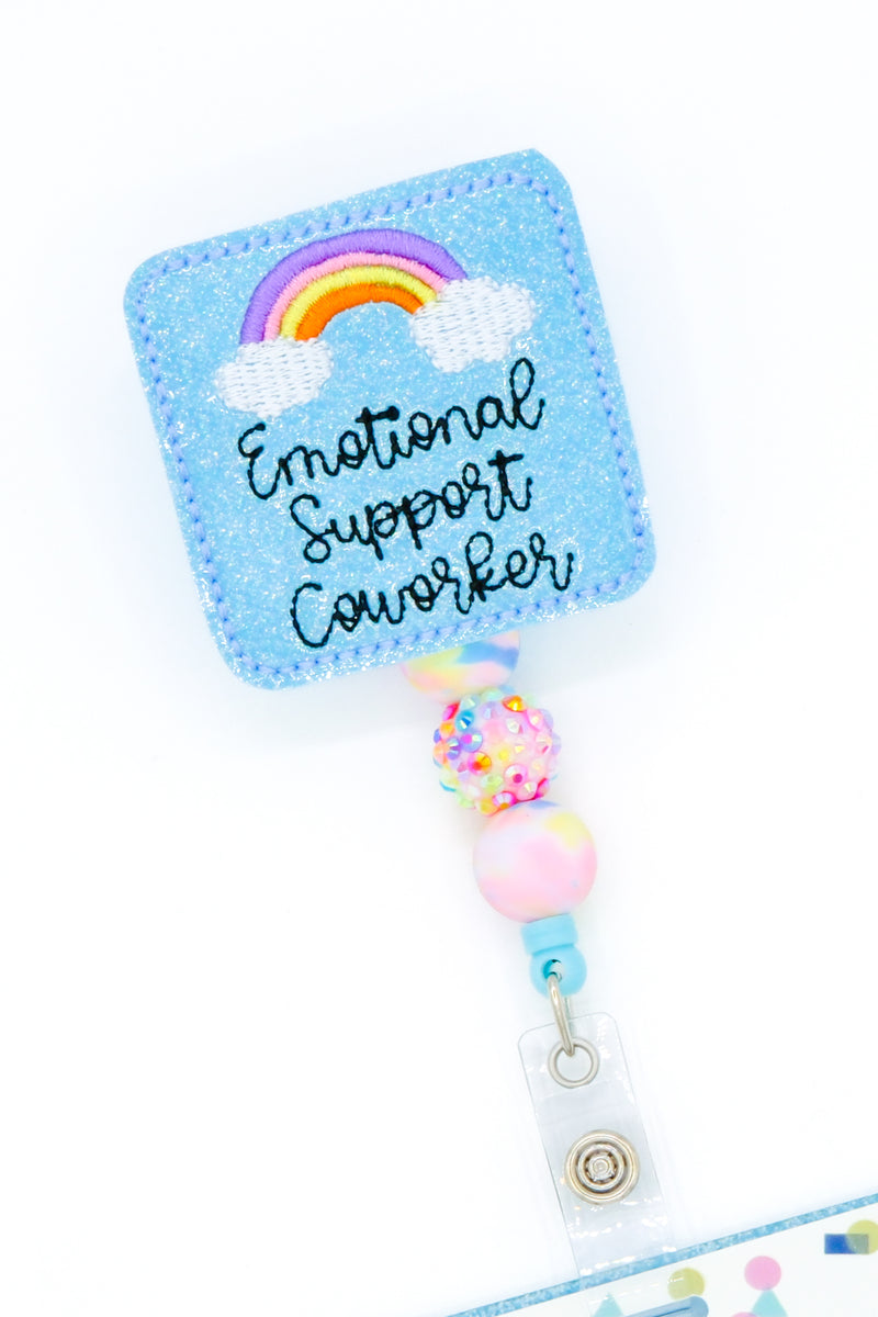Emotional Support Coworker // Badge Buddy