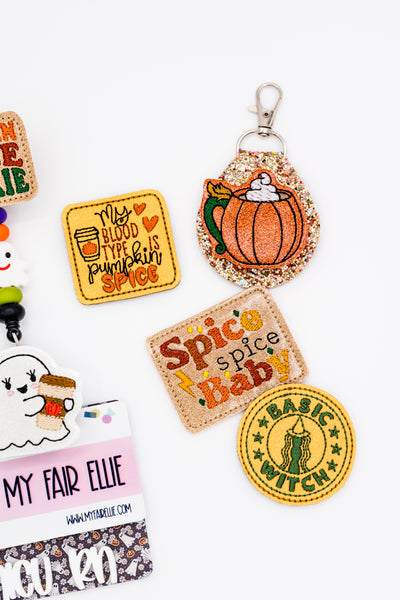 POP UP!! Pumpkin Spice Obsessed // Badge Buddy