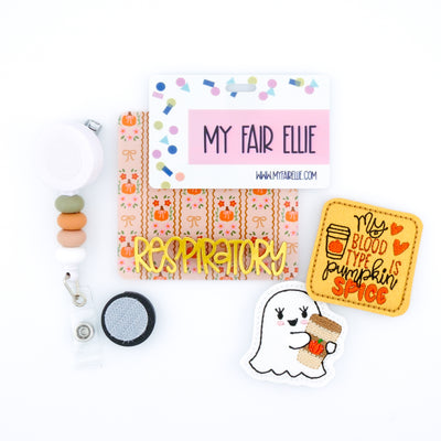 My Blood Type is Pumpkin Spice // Ghost with Hot Drink // Fall