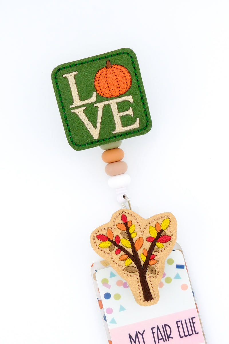 LOVE // Fall Leaves Tree // Fall