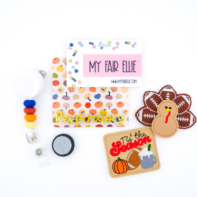 Tis the Season // Stacked Football Turkey // Fall