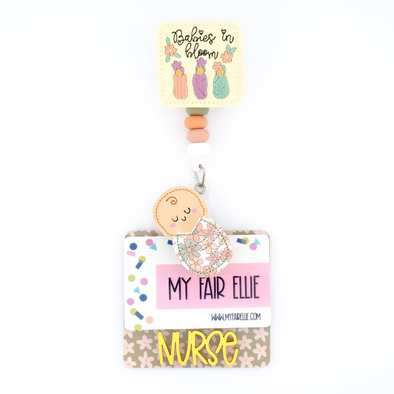 Babies in Bloom // Floral Swaddle Baby // Fall