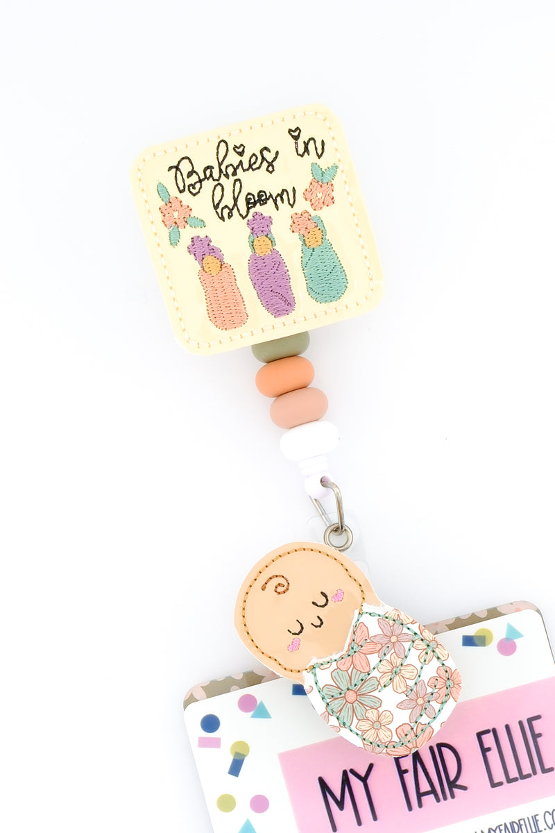 Babies in Bloom // Floral Swaddle Baby // Fall