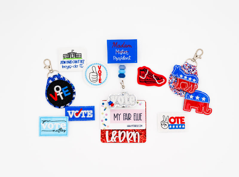 POP UP!! Vote // Election // Badge Buddy