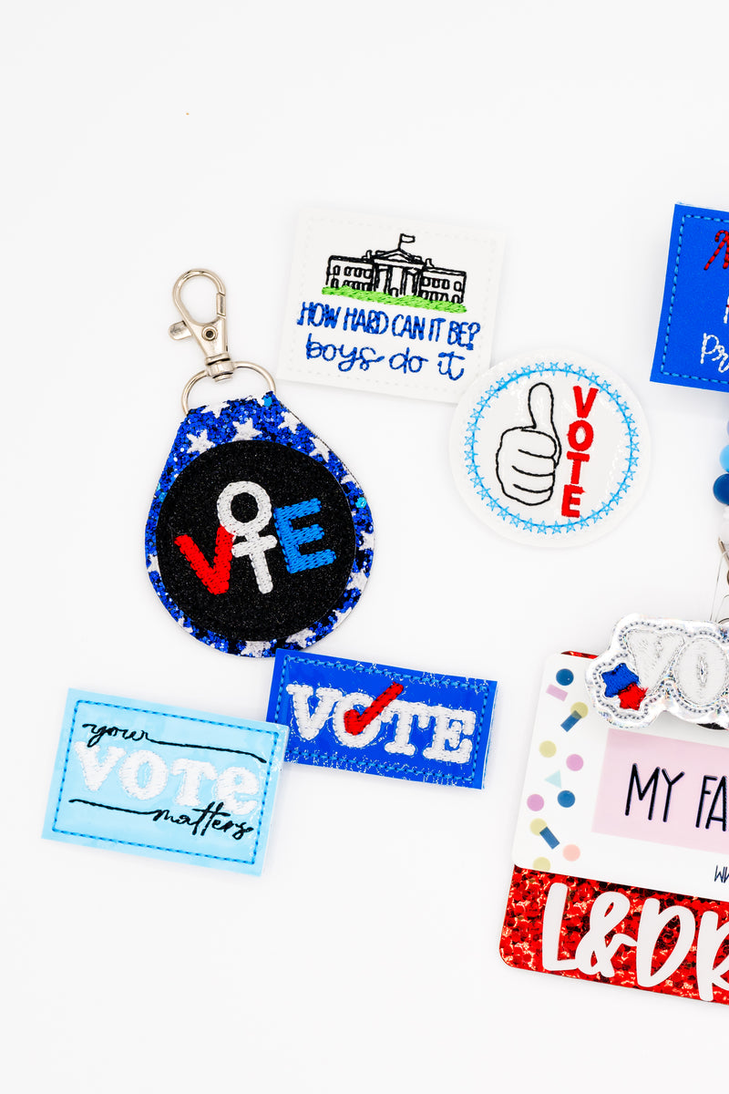 POP UP!! Vote // Election // Badge Buddy