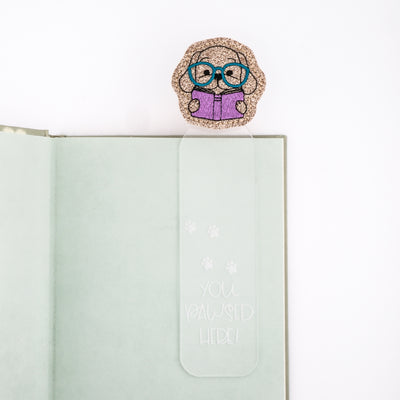 You Pawsed Here // Interchangeable Bookmark