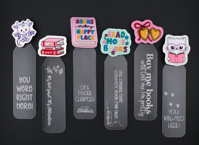 You were right here! // Interchangeable Bookmark