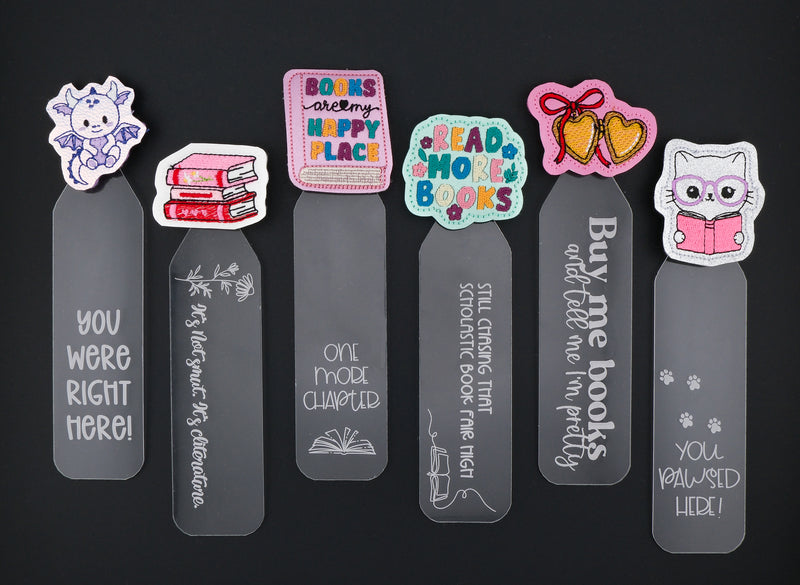 You were right here! // Interchangeable Bookmark