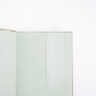 In a really good place right now...// Interchangeable Bookmark