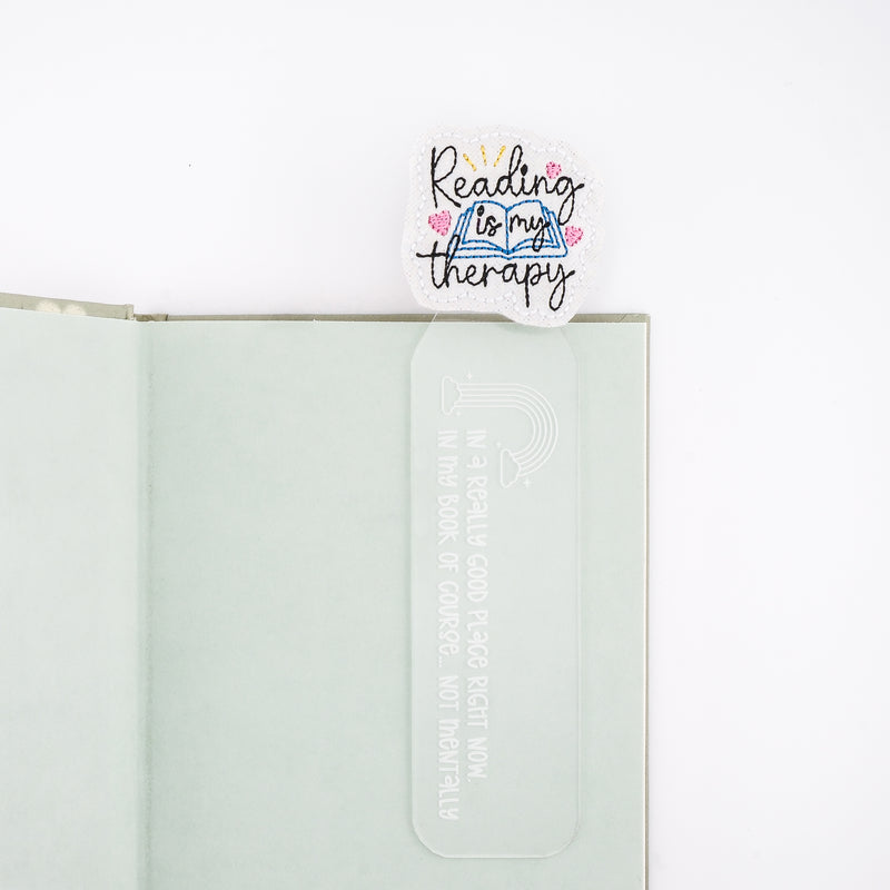In a really good place right now...// Interchangeable Bookmark