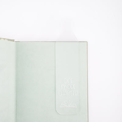 One More Chapter // Interchangeable Bookmark