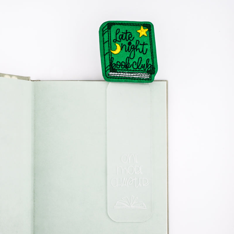 One More Chapter // Interchangeable Bookmark