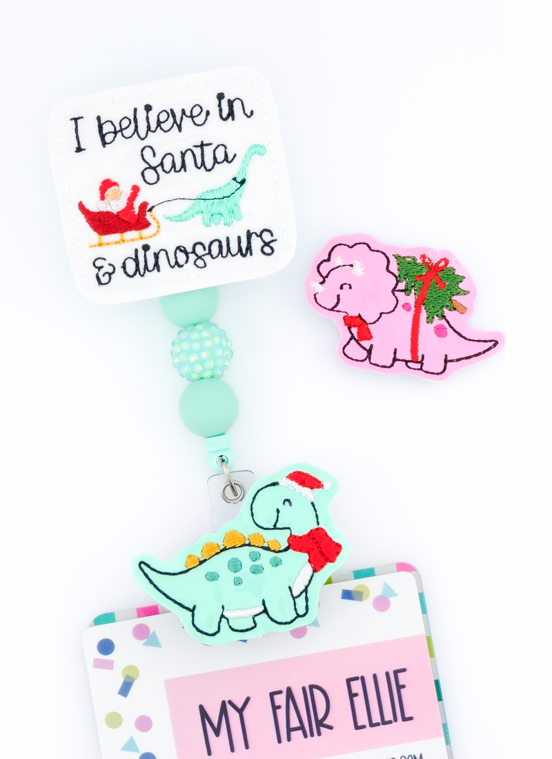 I Believe in Santa and Dinosaurs // Christmas