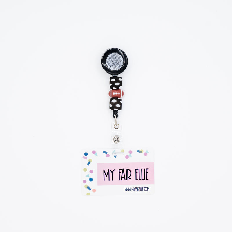 Polka Dot Round/Football/Polka Dot Round Silicone Bead Reel // Black Badge Reel Base