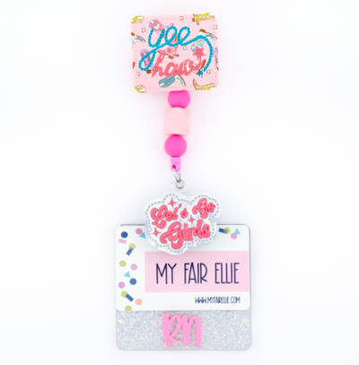 Howdy Y'all // Yee Haw // Pink Country // Badge Buddy