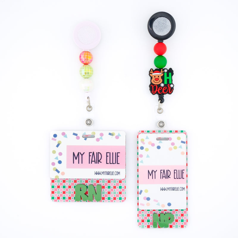 Retro Christmas Tree Checkered Backer with Olive Metallic Cool Vibes Font  // 2-4 Week Turnaround Time