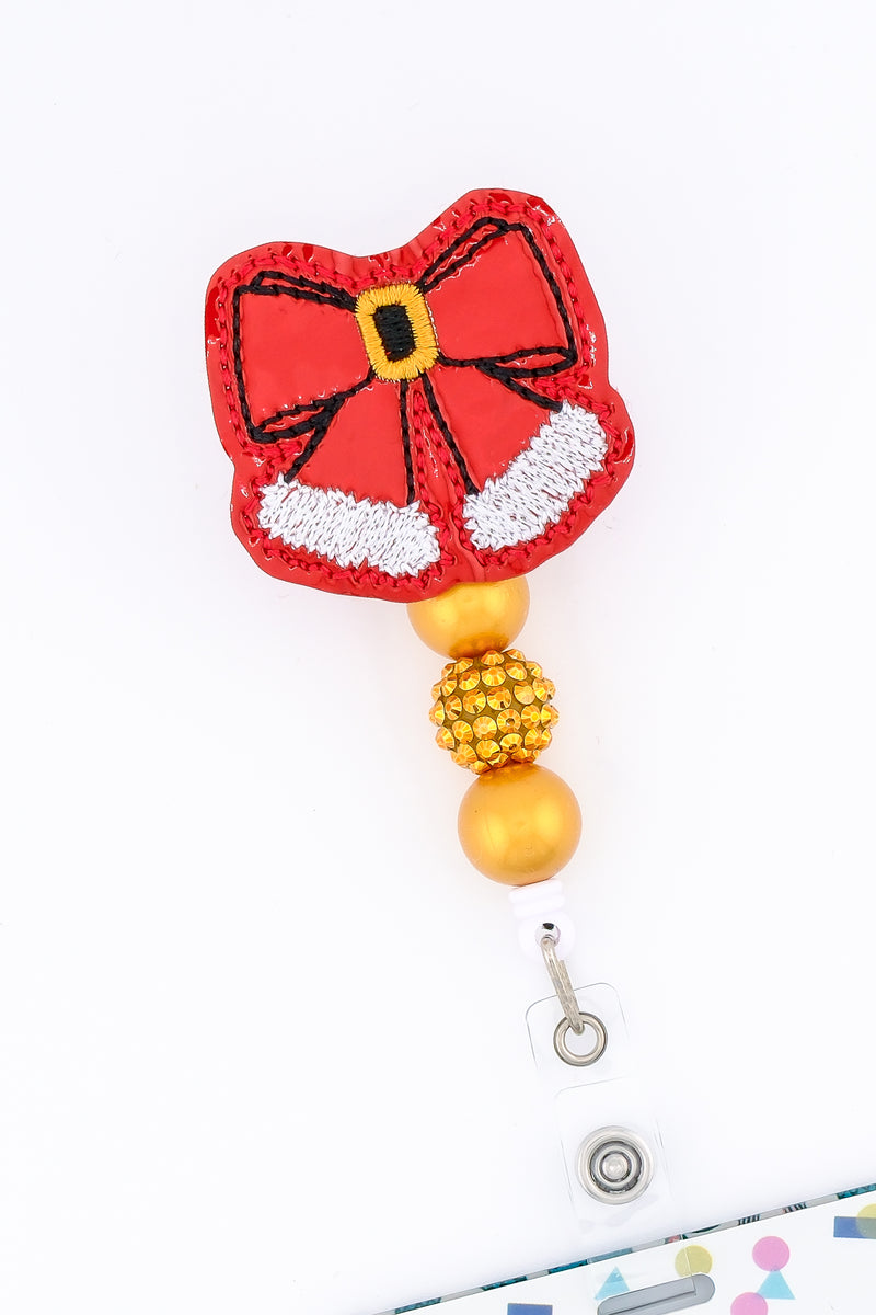 Santa Belt Bow // Christmas
