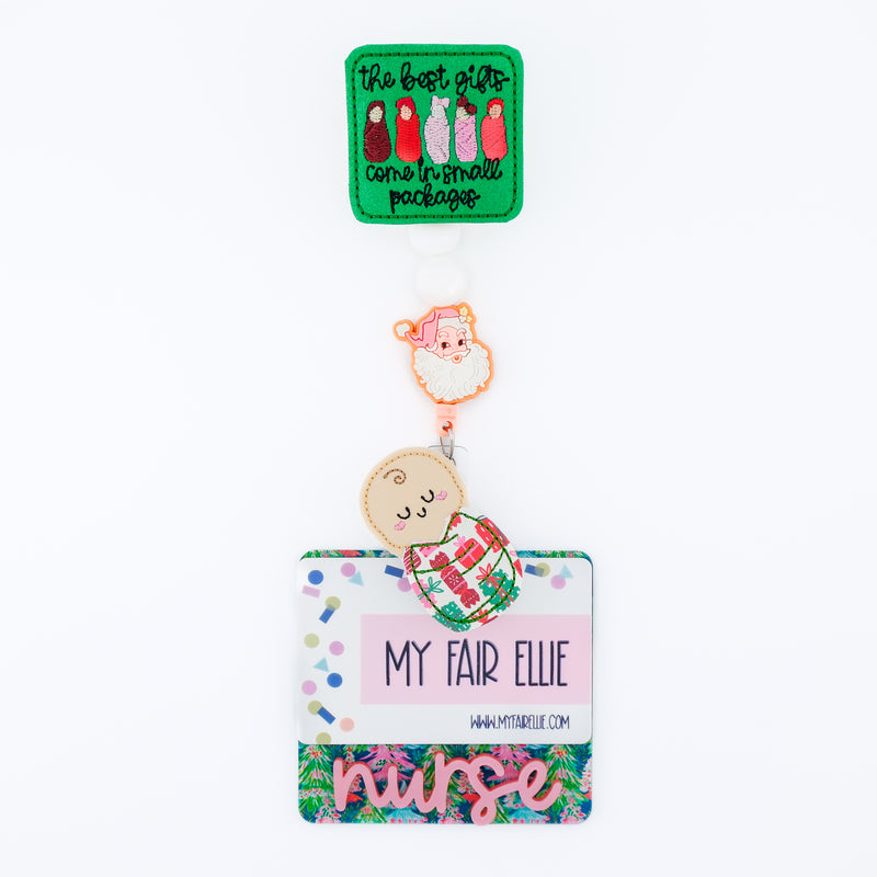The Best Gifts come in Small Packages // Gift Swaddle Baby // Christmas