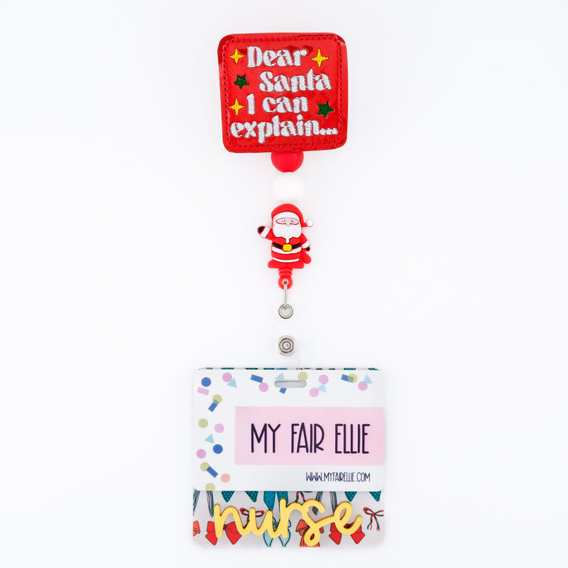 Dear Santa I Can Explain // Christmas