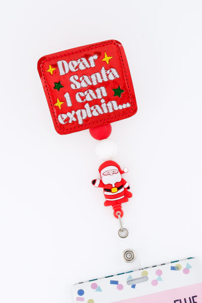 Dear Santa I Can Explain // Christmas