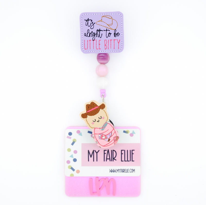 Little Bitty // Boot Swaddle Baby with Hat // Badge Buddy