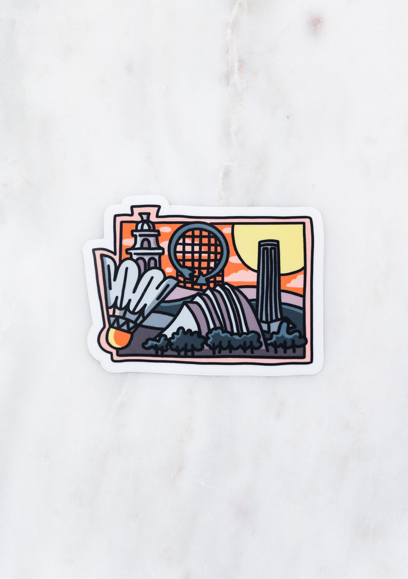 Hometown Love / Kansas City // Adrienne Luther // My Fair Ellie Ink Sticker