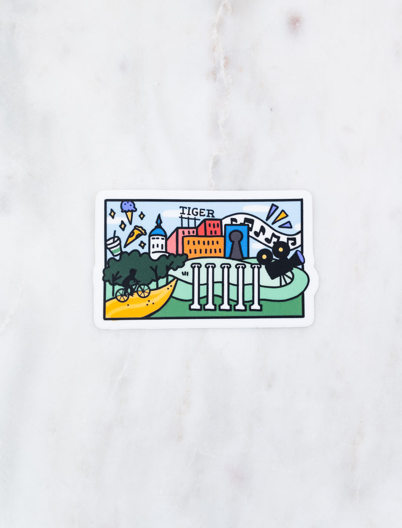 Hometown Love / Columbia // Adrienne Luther // My Fair Ellie Ink Sticker