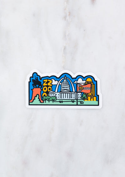 Hometown Love / St. Louis // Adrienne Luther // My Fair Ellie Ink Sticker