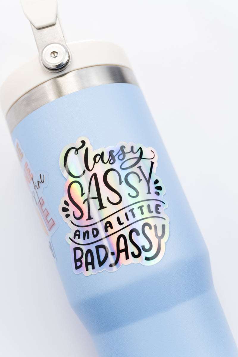 Sassy & Bad-Assy // My Fair Ellie Ink Sticker