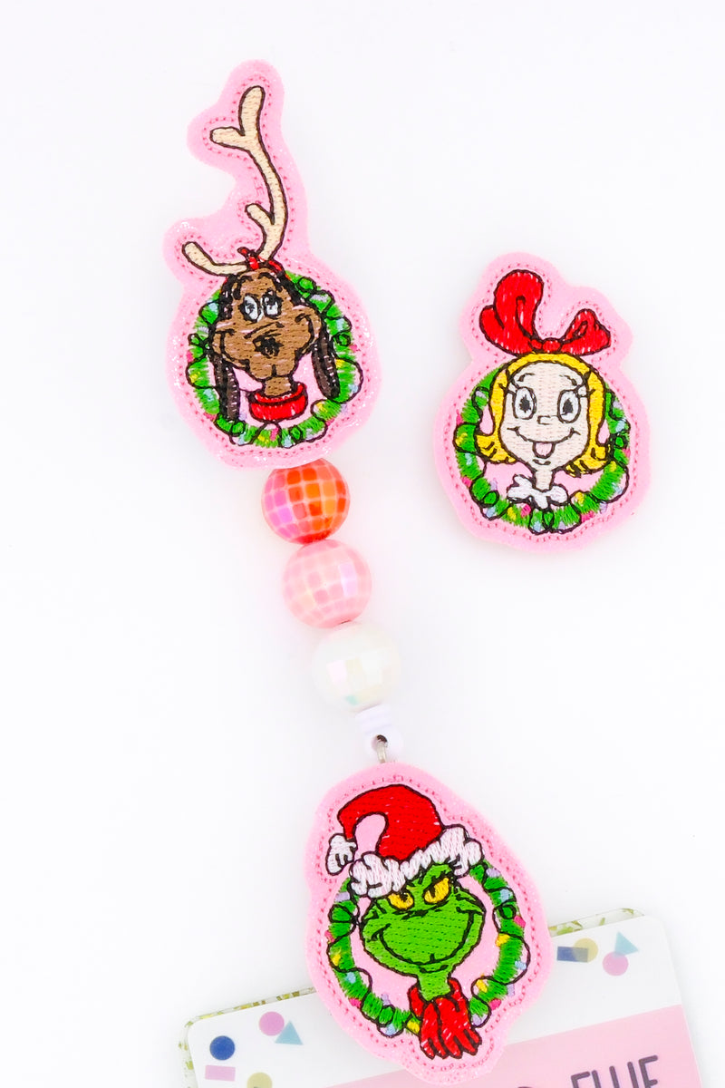 Mean One & Friends in Wreath // Christmas
