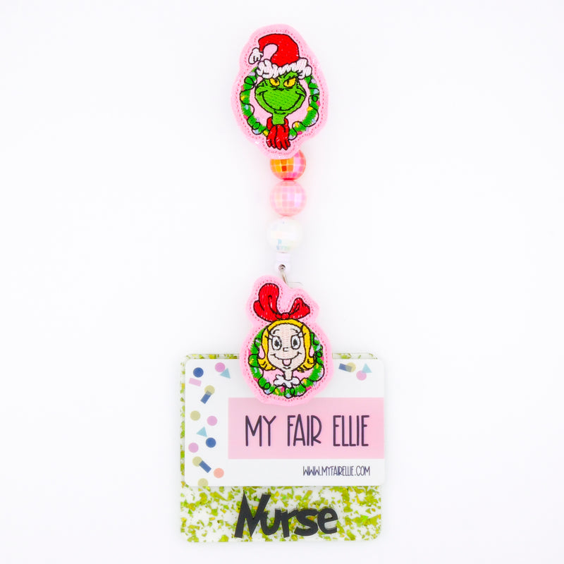 Mean One & Friends in Wreath // Christmas
