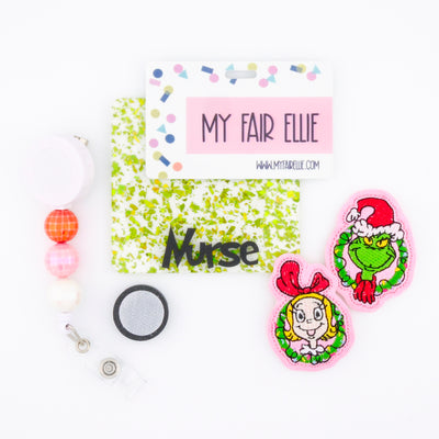 Mean One & Friends in Wreath // Christmas