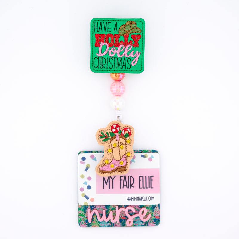 Have a Holly Dolly Christmas // Boot // Christma