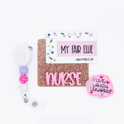 Live Laugh Lexapro // Badge Buddy