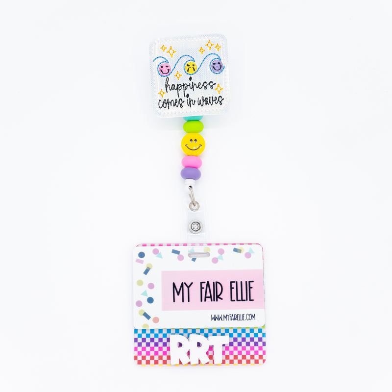 Happiness Comes in Waves // Badge Buddy