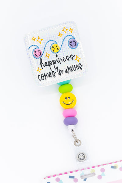 Happiness Comes in Waves // Badge Buddy