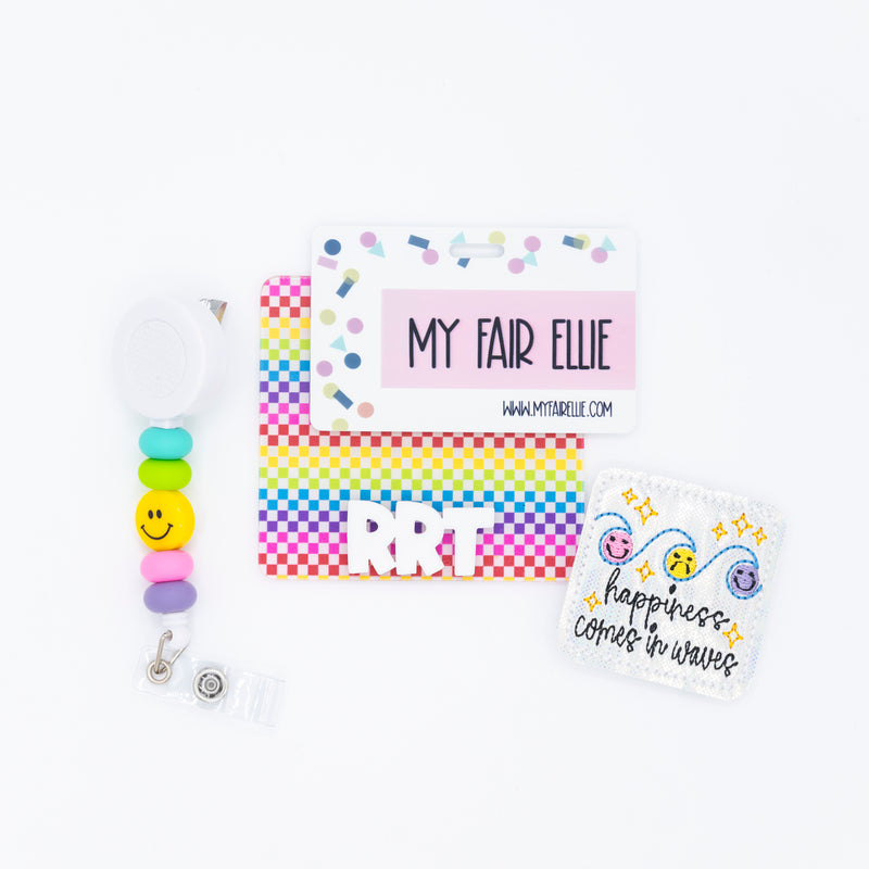 Happiness Comes in Waves // Badge Buddy